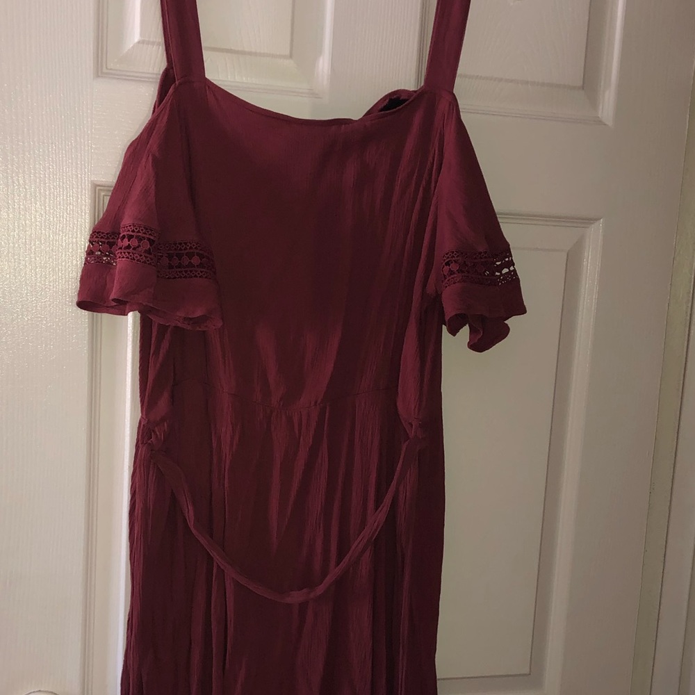 Plus Size Crochet Fit and Flare Dress